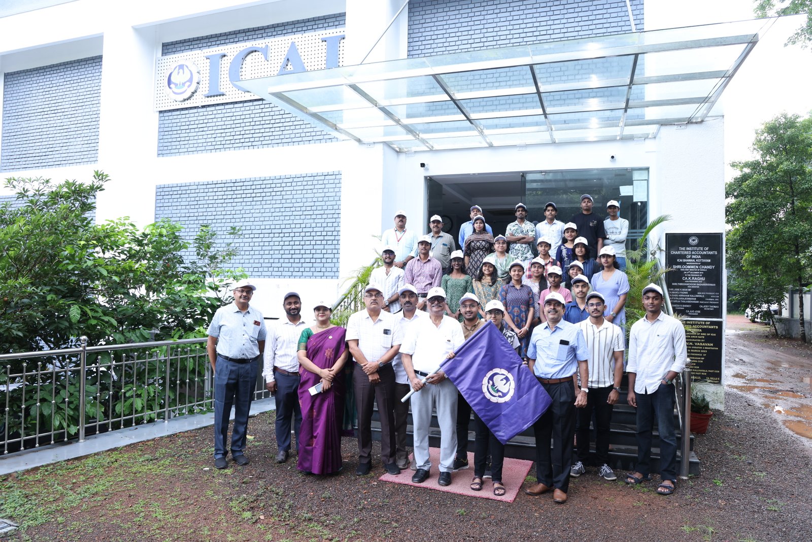 Celebrating CA Day with SICASA Kottayam, graced by Chairman CA Manosh Mani, Vice Chairman Karun Johny, and Secretary Rose Mary Joswin